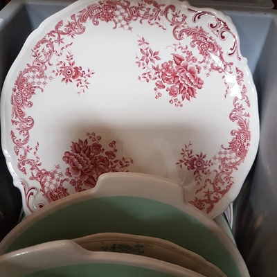 ../frankl24shop/Ohrenteller groß 30cm  - 35cm Vintage